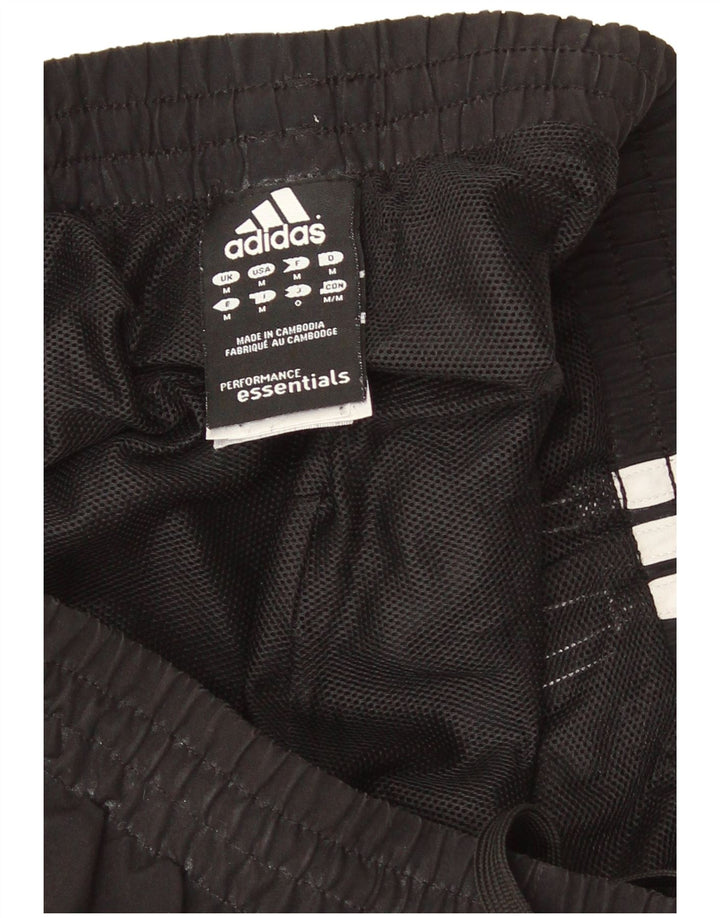 Pantaloncini sportivi Adidas Climalite da uomo medio poliestere nero