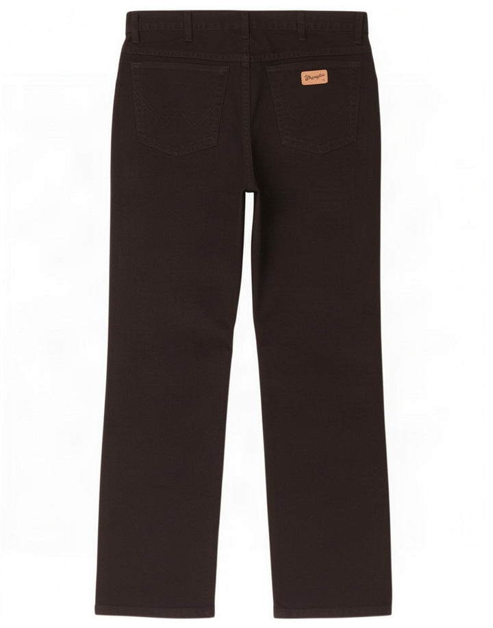 Jeans dritti da uomo Wrangler Texas W34 L32 neri