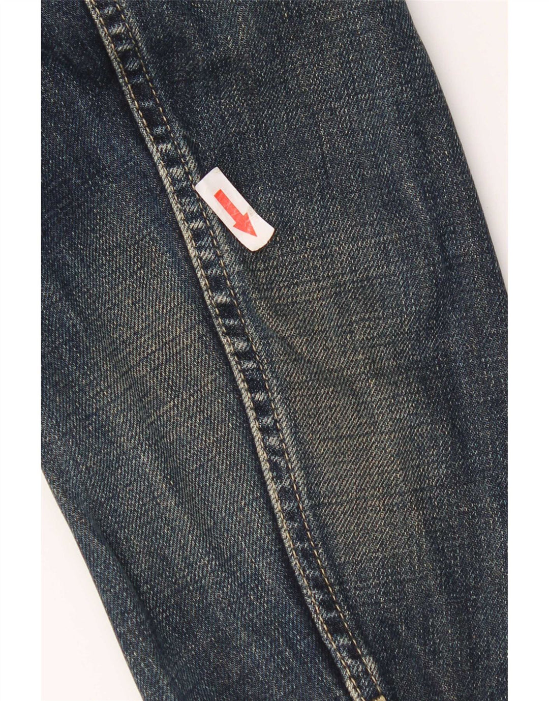 Giacca in denim corta da donna Gas UK 16 grande cotone blu navy