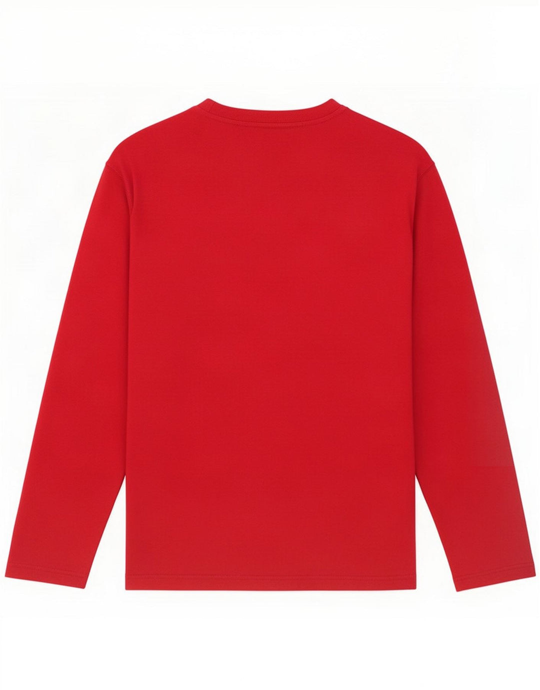 Champion Top grafico da uomo manica lunga grande rosso cotone