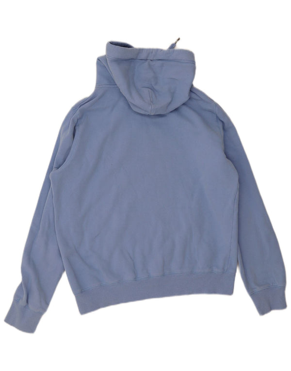 Maglione con cappuccio grafico da donna Jack Wills UK 12 Cotone blu medio