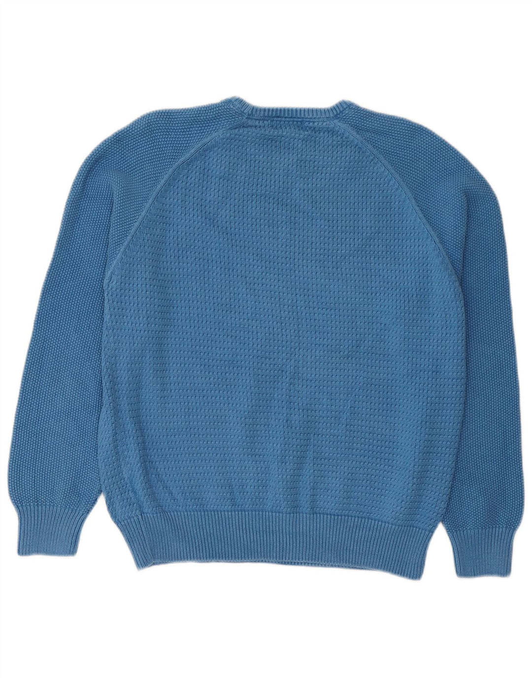 Maglione maglione girocollo vestibilità regolare da uomo Marks & Spencer blu medio