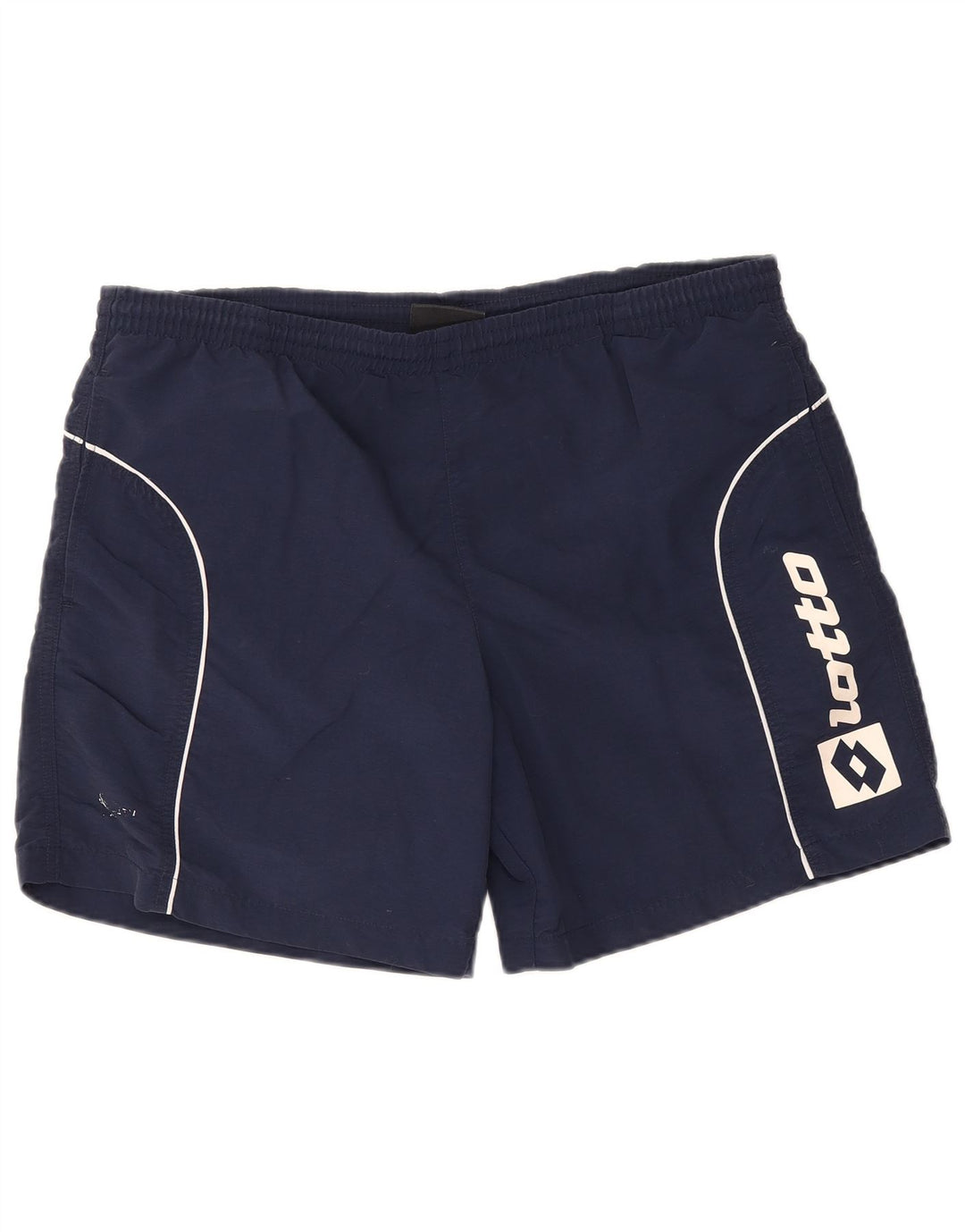 Pantaloncini da bagno grafici da uomo Lotto grandi blu navy