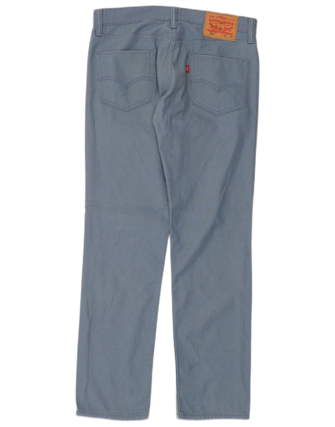 Levi's Uomo 511 Pantaloni Casual Slim W30 L30 Cotone Blu