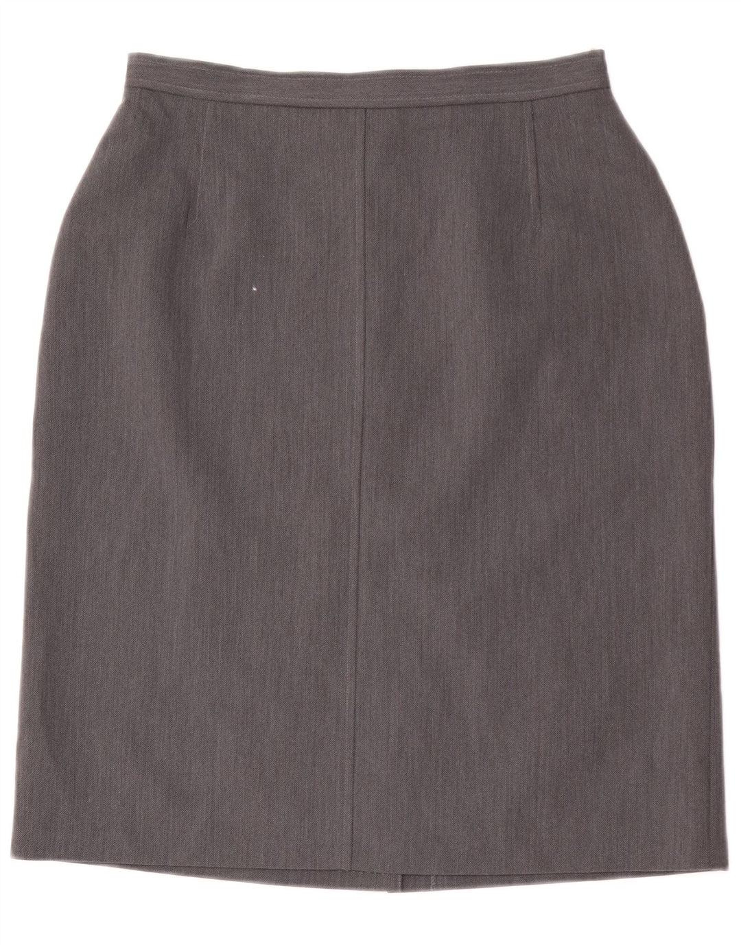 Gonna dritta da donna St. Bernard UK 14 media W28 poliestere grigio