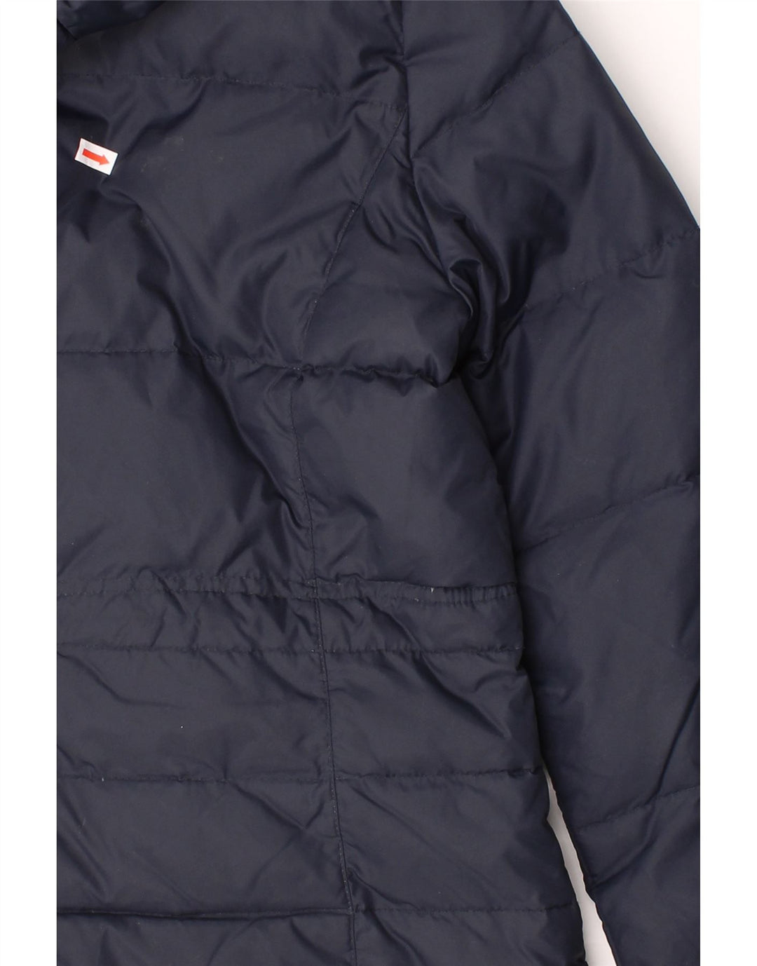 DKNY Womens Hooded Padded Coat UK 12 Medium Navy Blue Nylon Vintage Dkny and Second-Hand Dkny from Messina Hembry 