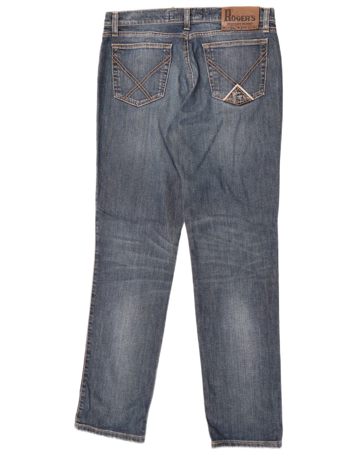 Jeans slim da donna Roy Rogers W34 L32 cotone blu