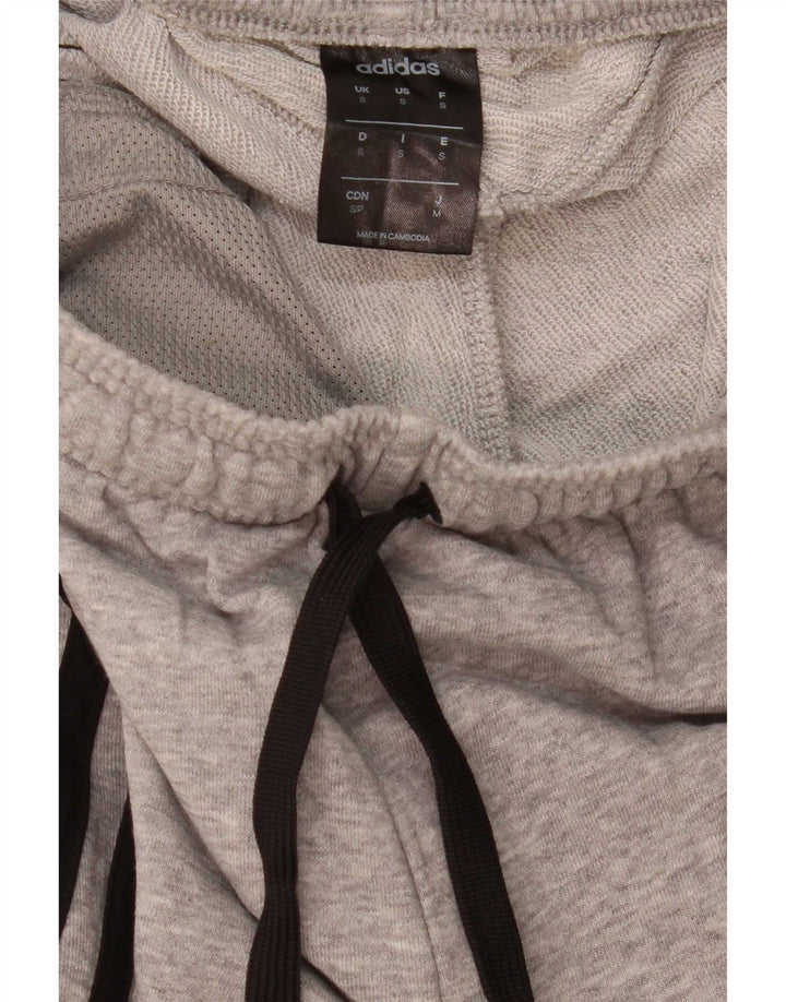 Pantaloncini sportivi Adidas da uomo piccoli grigi