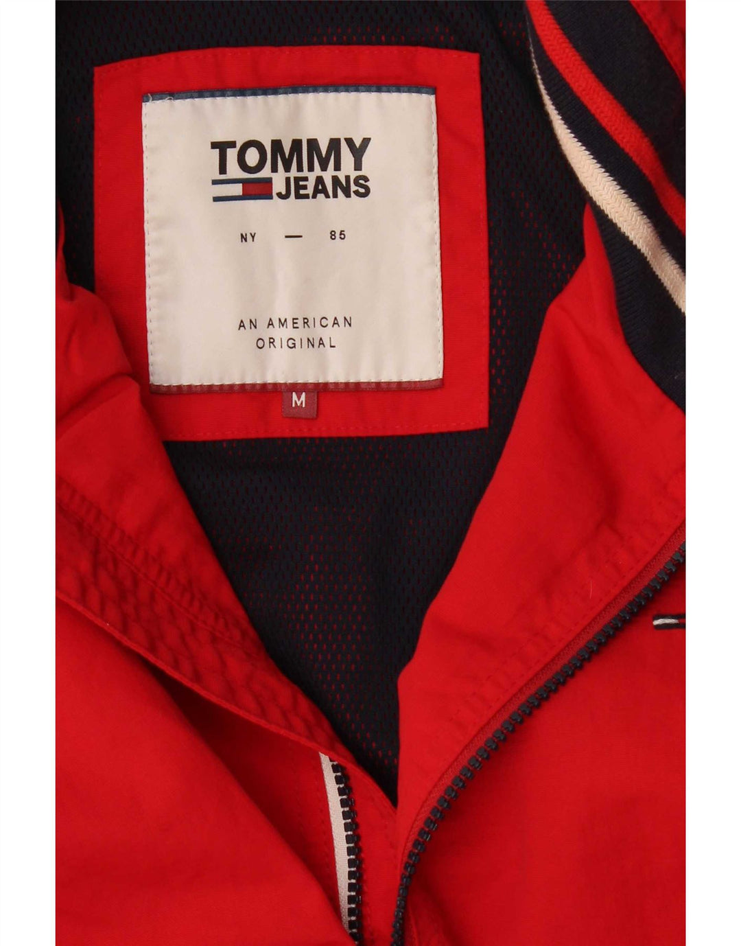 Giubbotto bomber da uomo Tommy Hilfiger UK 38 Medium Red Colourblock