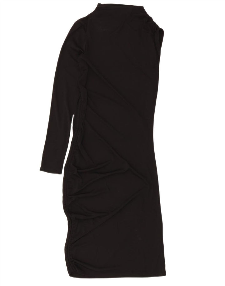 Abito monospalla da donna Zara UK 8 piccolo poliestere nero