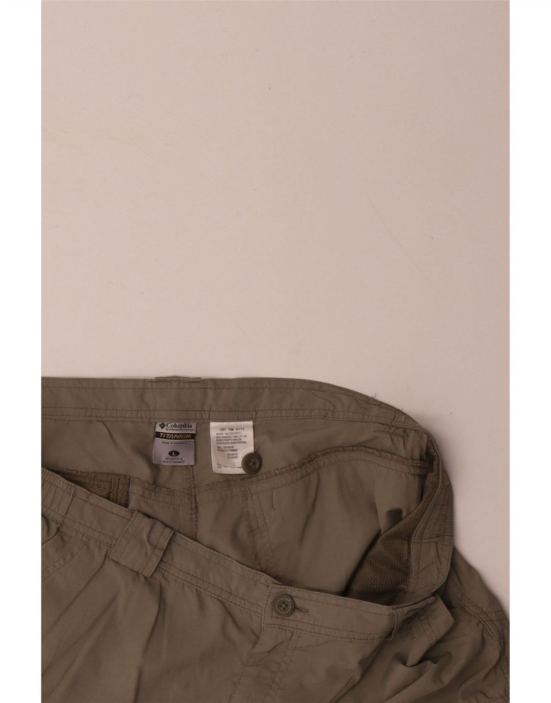 Pantaloncini cargo da uomo COLUMBIA grandi W39 Beige