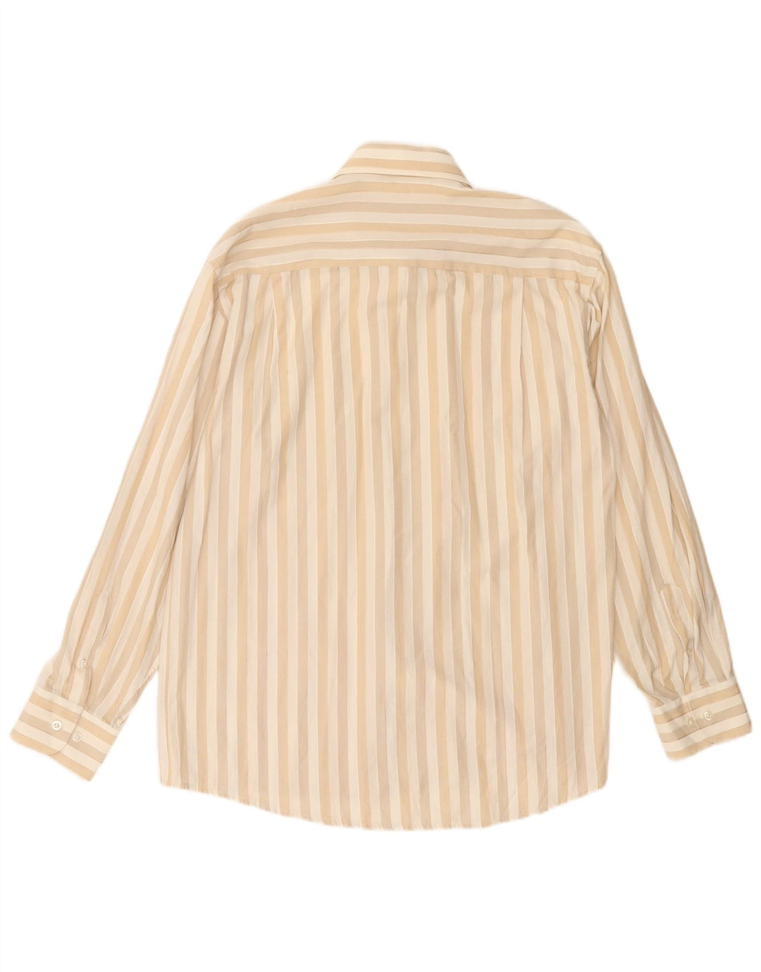 Camicia vintage da uomo a righe larghe beige