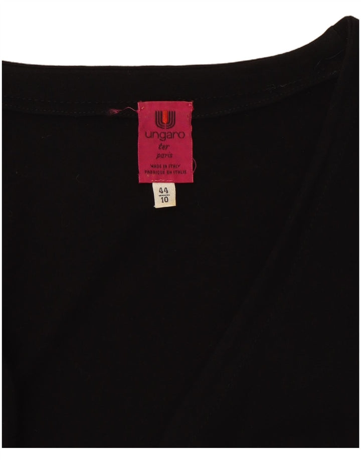 Abito aderente da donna Ungaro UK 10 piccolo nero