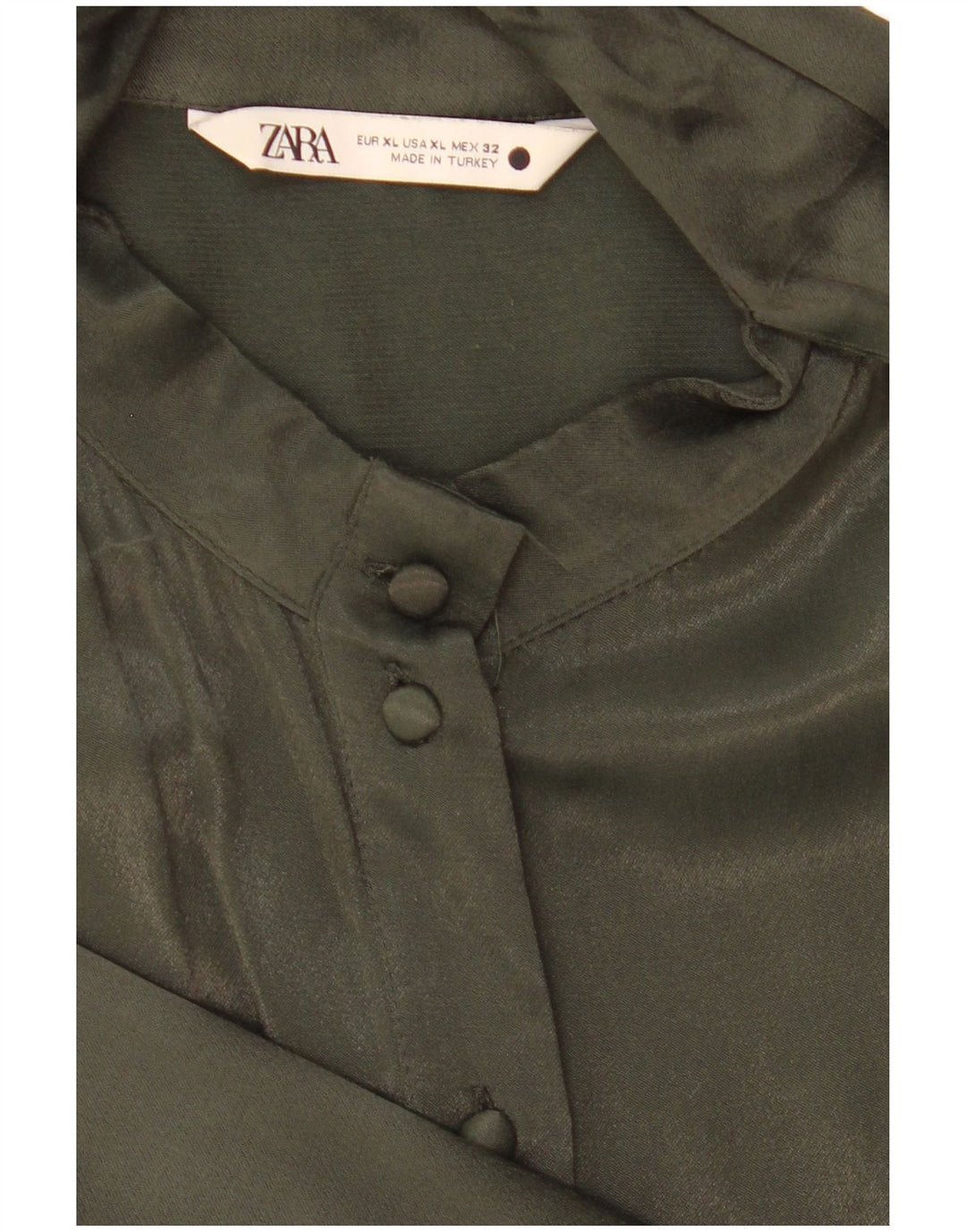 Camicetta da donna Zara UK 18 XL Verde
