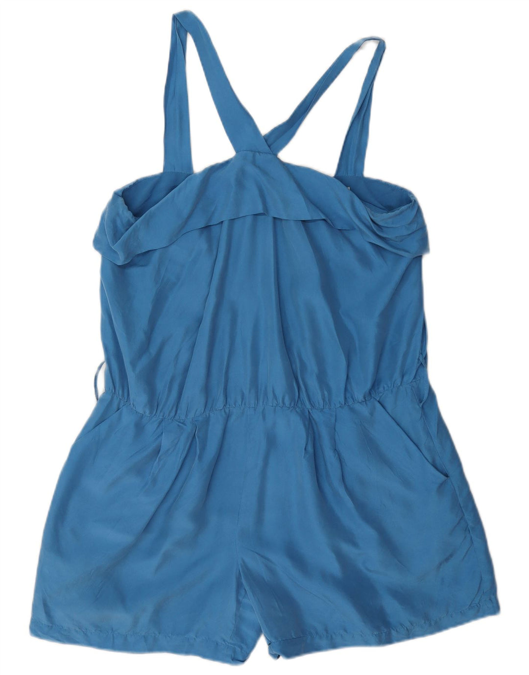 Tutina da donna Reiss UK 12 blu medio in seta