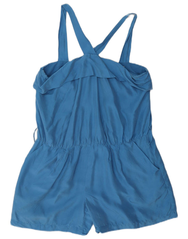 Tutina da donna Reiss UK 12 blu medio in seta