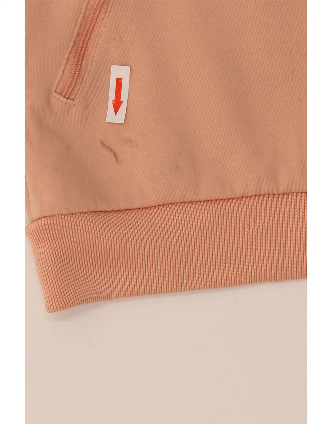 Giacca da tuta da donna ADIDAS UK 14 poliestere rosa medio