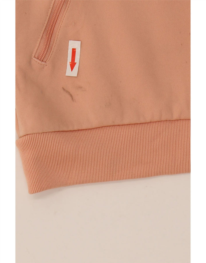 Giacca da tuta da donna ADIDAS UK 14 poliestere rosa medio