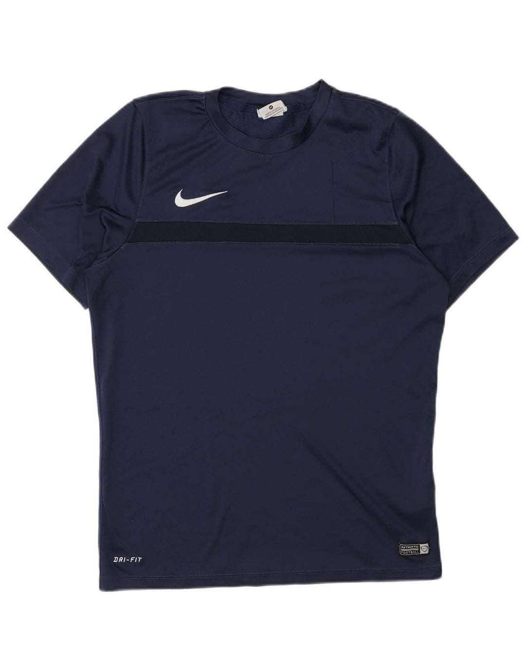 T-shirt Nike Dri Fit da uomo, media, in poliestere blu navy medio