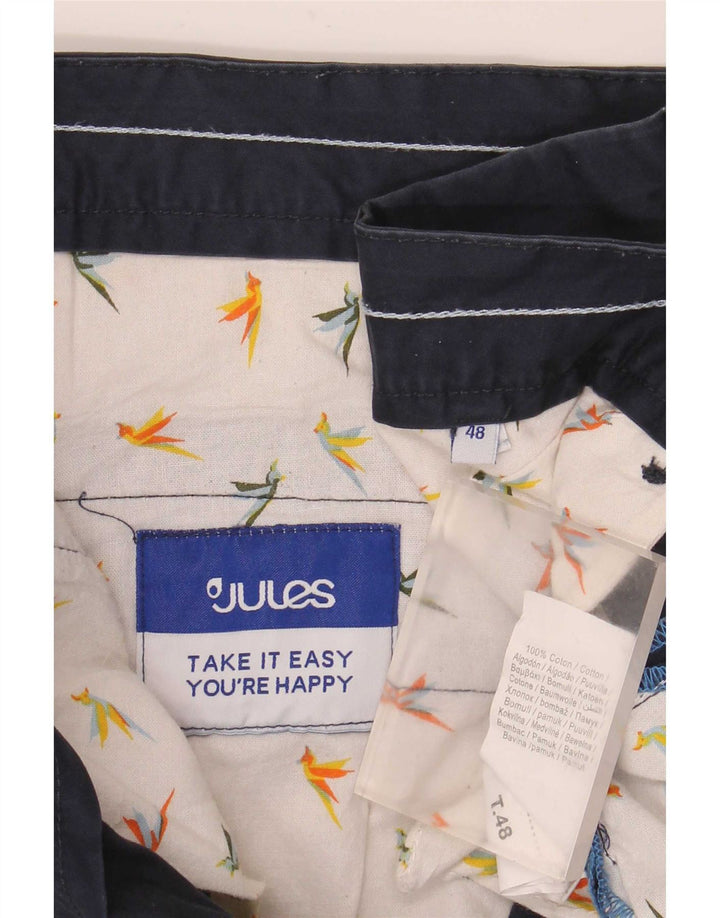 Pantaloncini chino da uomo Jules W38 XL in cotone blu navy