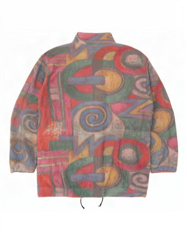 Giacca in pile da donna F.LLI Campagnolo UK 18 XL multicolore geometrica