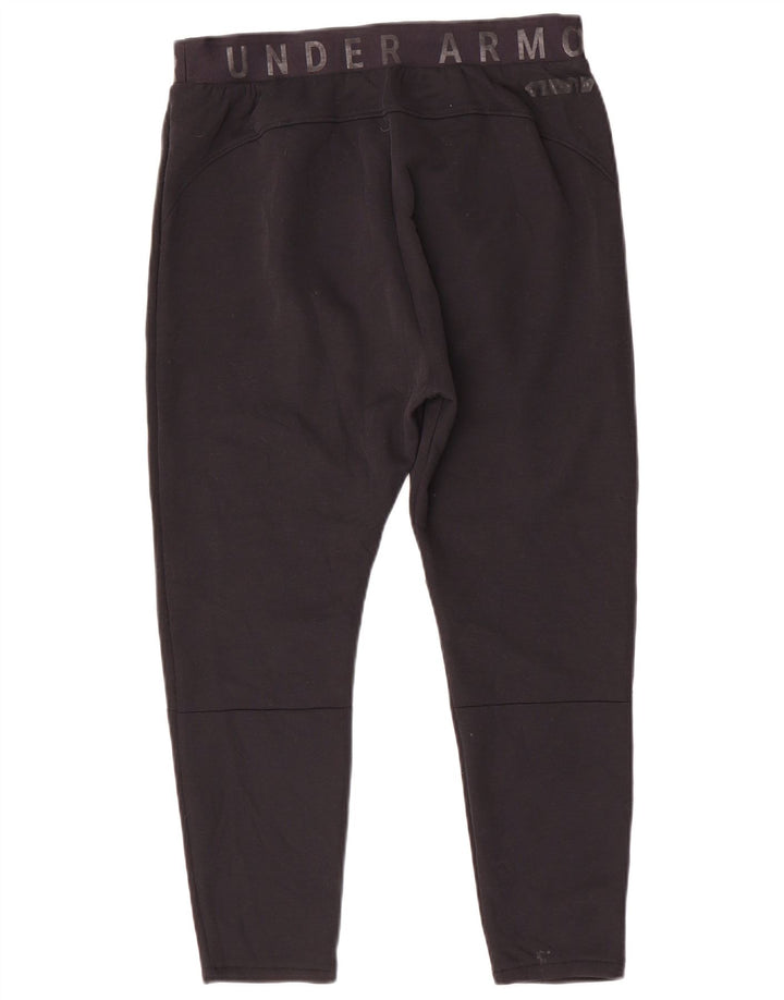 Pantaloni da tuta con grafica da donna Under Armour UK 10 Small Nero