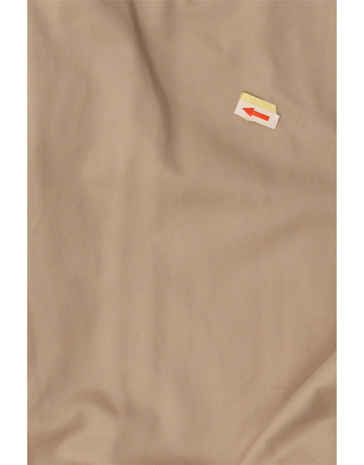 DOCKERS Pantaloni chino larghi da uomo kaki W34 L32 Beige