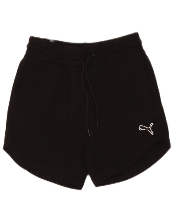 Pantaloncini sportivi da donna Puma UK 6 XS cotone nero
