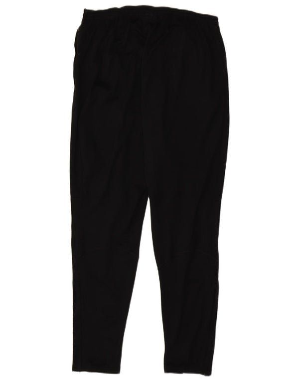 Pantaloni da tuta Nike Dri Fit da donna UK 14 Large Nero Poliestere