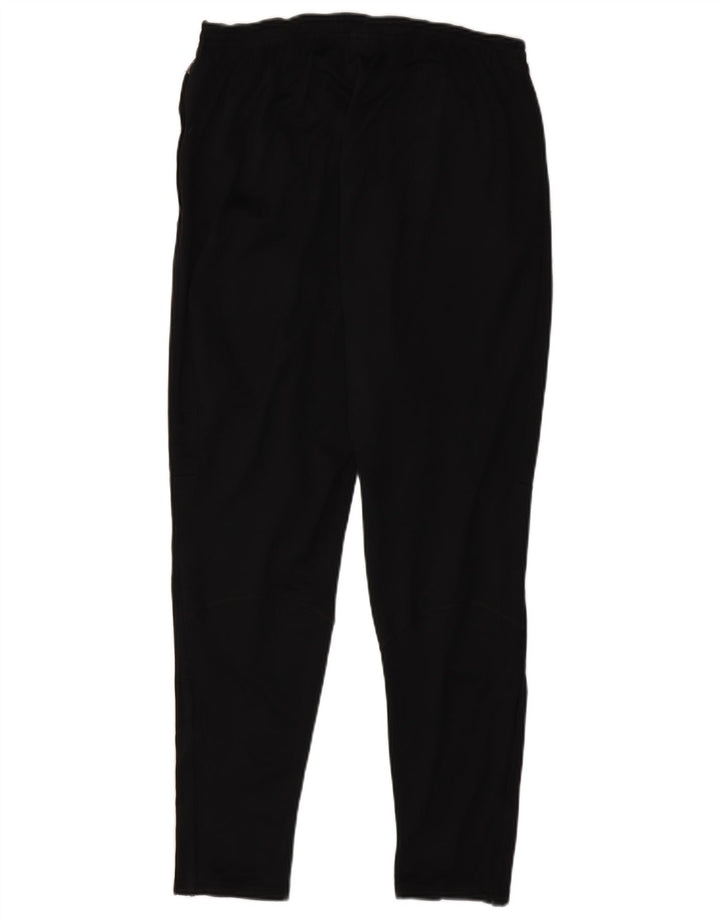Pantaloni da tuta Nike Dri Fit da donna UK 14 Large Nero Poliestere
