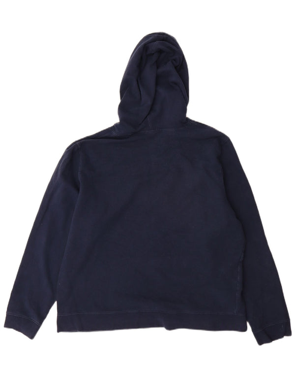 Gap Felpa con cappuccio grafica da donna UK 20 2XL Cotone blu navy