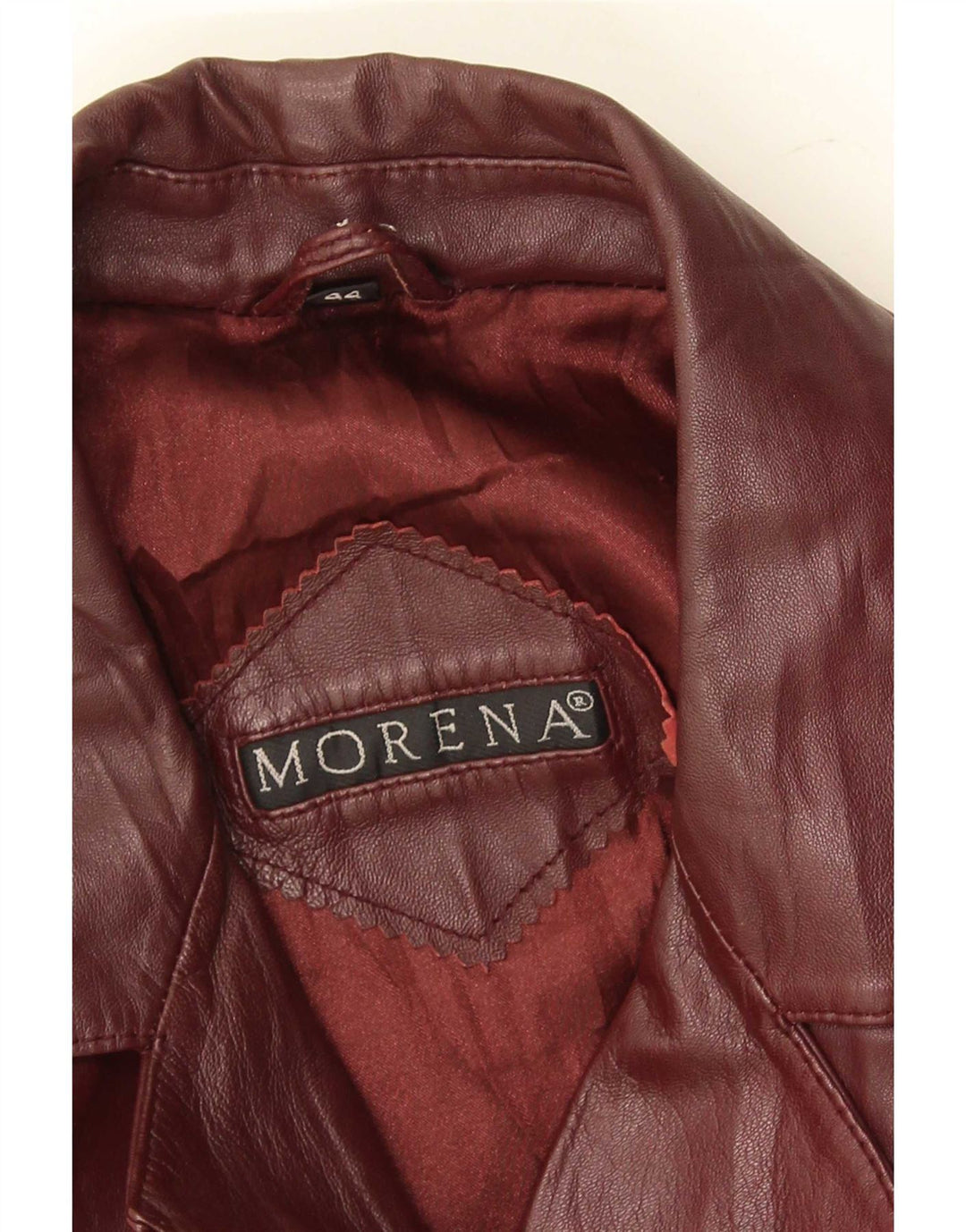 Cappotto in pelle da donna Morena EU 44 XL Bordeaux