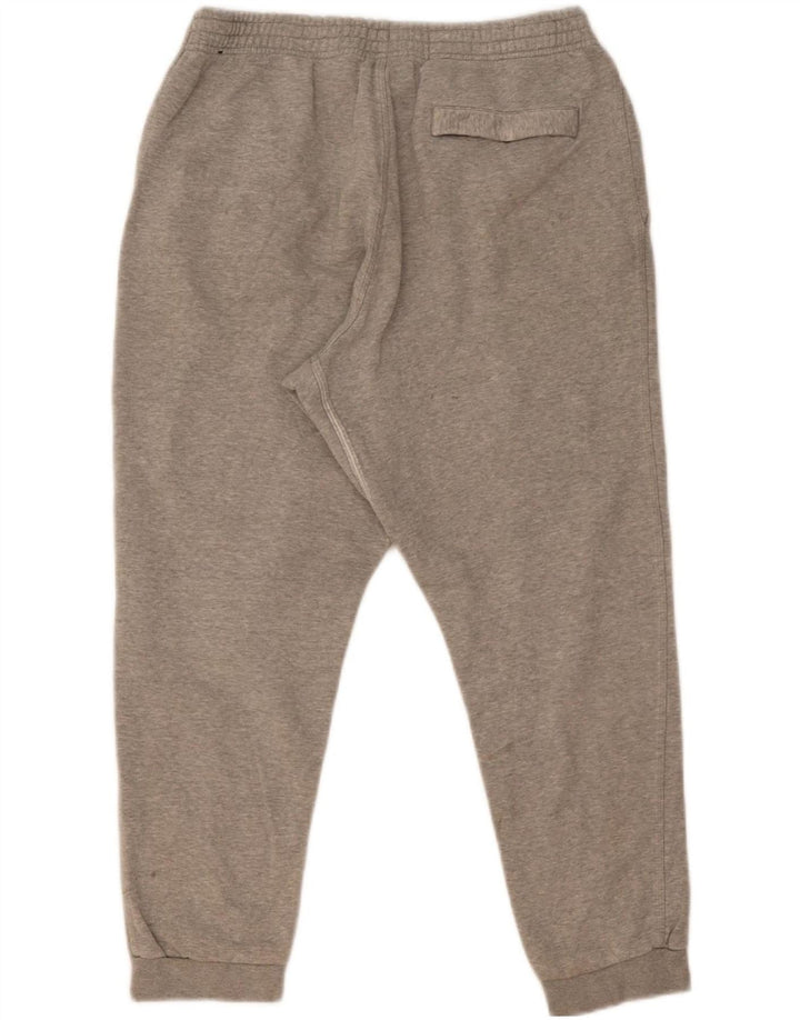 Pantaloni da tuta da uomo Nike Joggers grandi in cotone grigio