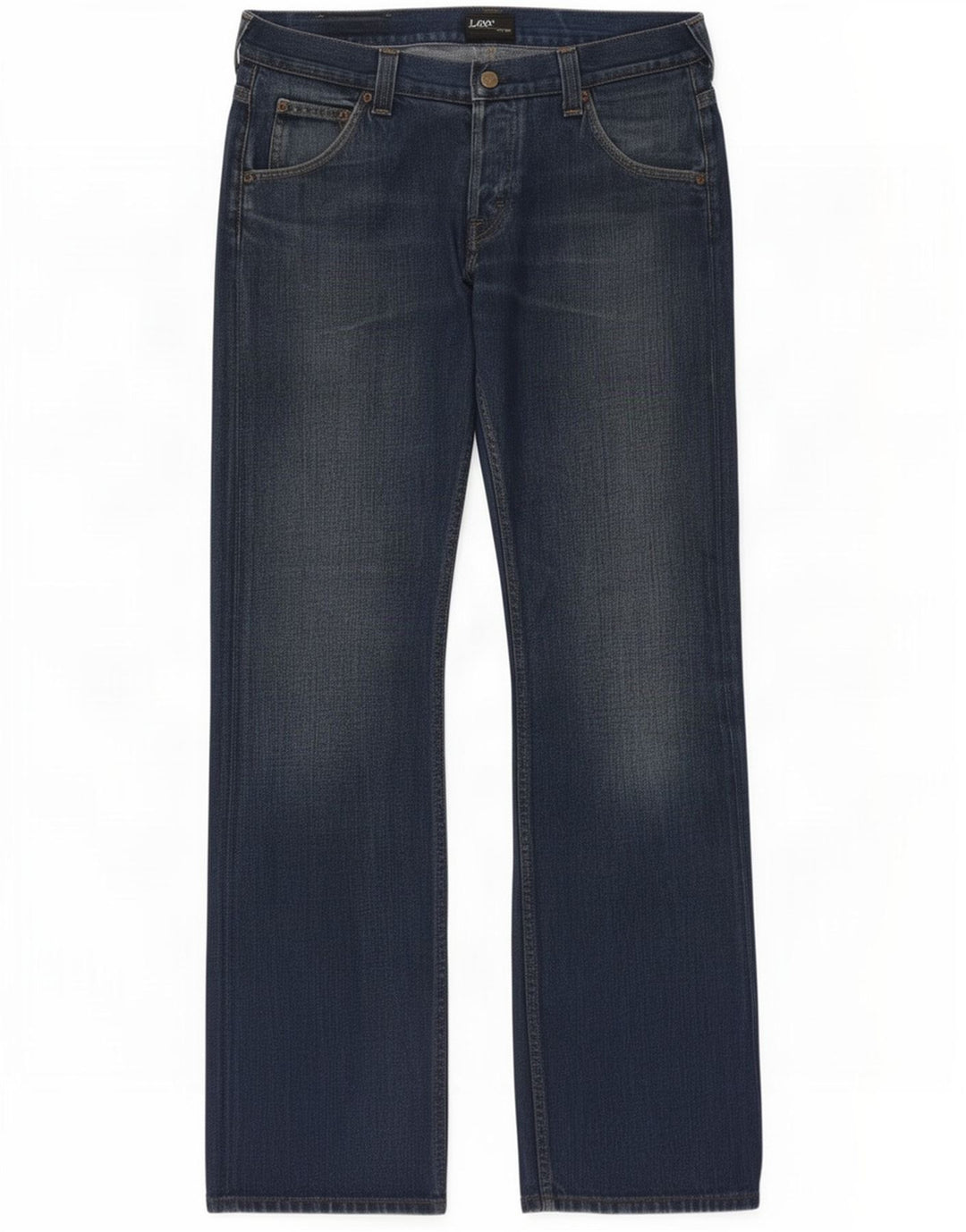 Jeans bootcut da uomo Lee Flint vestibilità regolare W34 L34 cotone blu