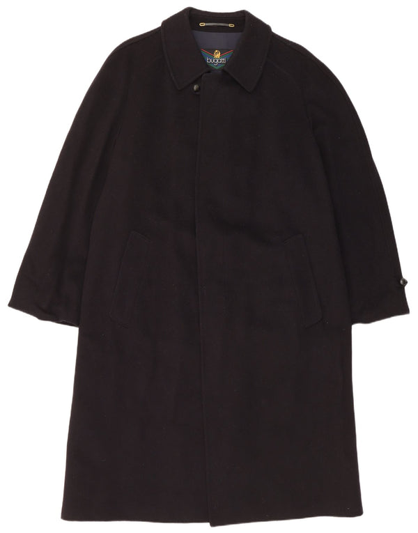 Soprabito da uomo Bugatti UK 40 Large Blu Navy in lana vergine