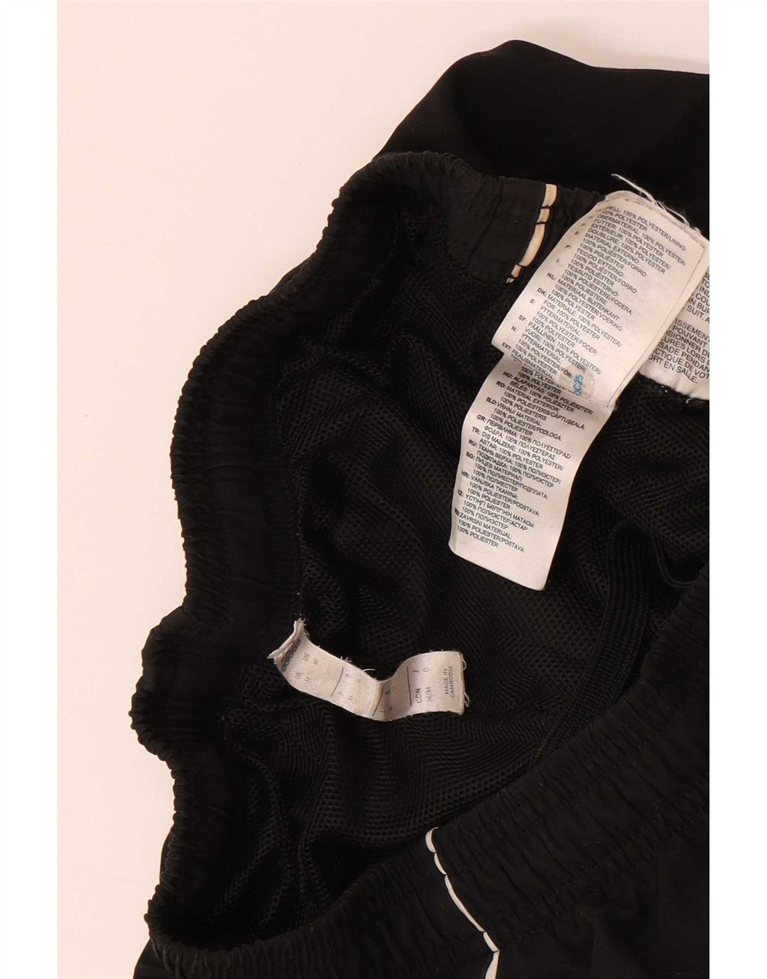 Pantaloni da tuta da uomo Adidas Medium Nero Poliestere