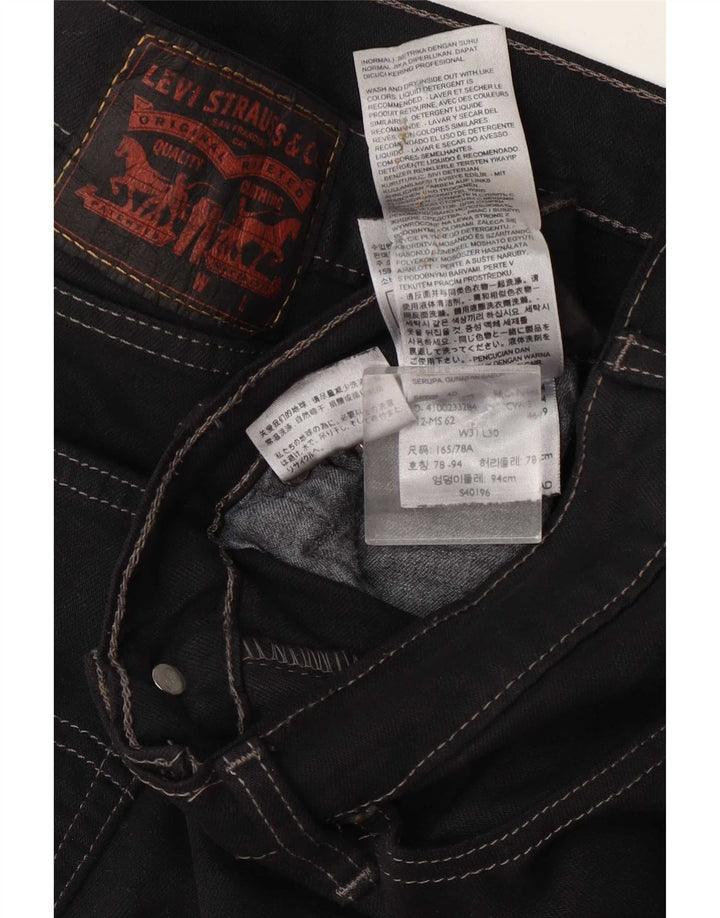 Jeans slim da donna Levi's W31 L30 cotone nero