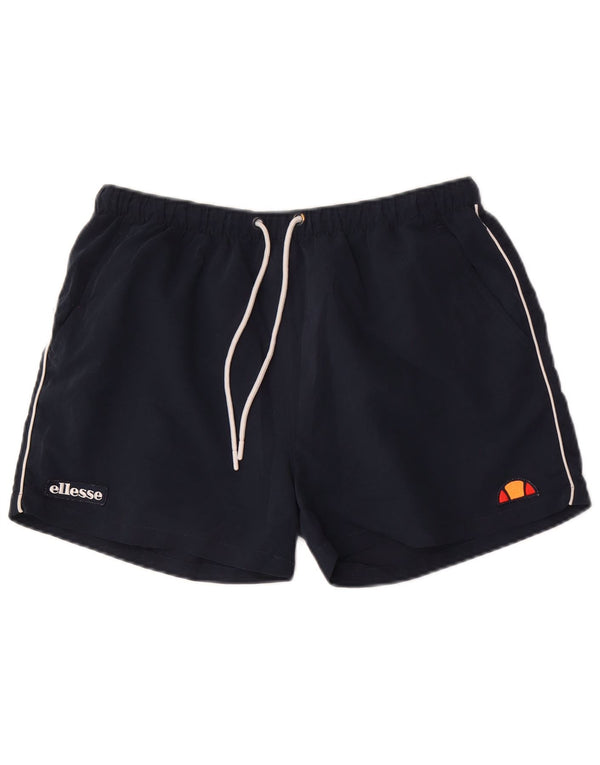 Pantaloncini da bagno da uomo Ellesse medio poliestere blu navy