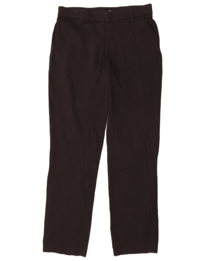 Pantaloni chino Lee da donna a vita media con vestibilità regolare US 8 Medium W30 L30 Neri