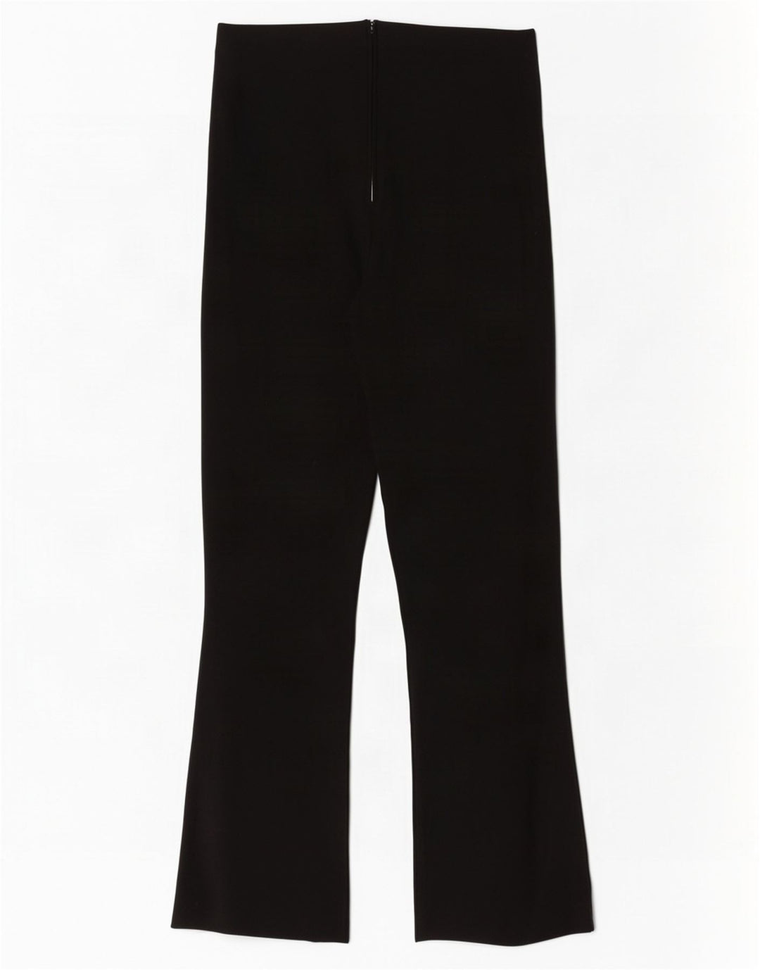 Pantaloni corti bootcut da donna Zara piccoli W26 L26 viscosa nera