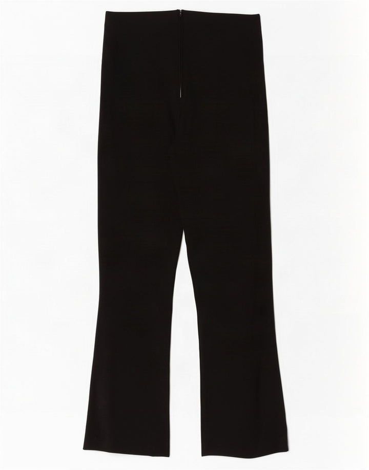 Pantaloni corti bootcut da donna Zara piccoli W26 L26 viscosa nera