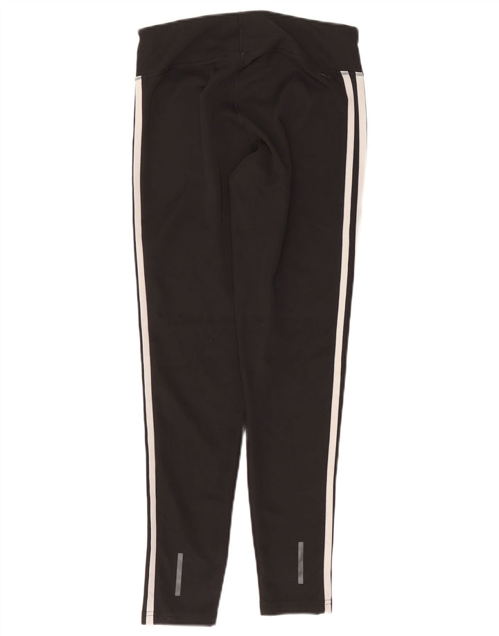 Leggings Adidas Climalite da donna UK 8/10 Piccolo poliestere nero