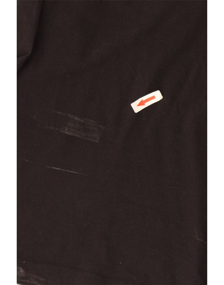 Timberland Maglia da uomo slim fit a maniche lunghe in cotone nero medio
