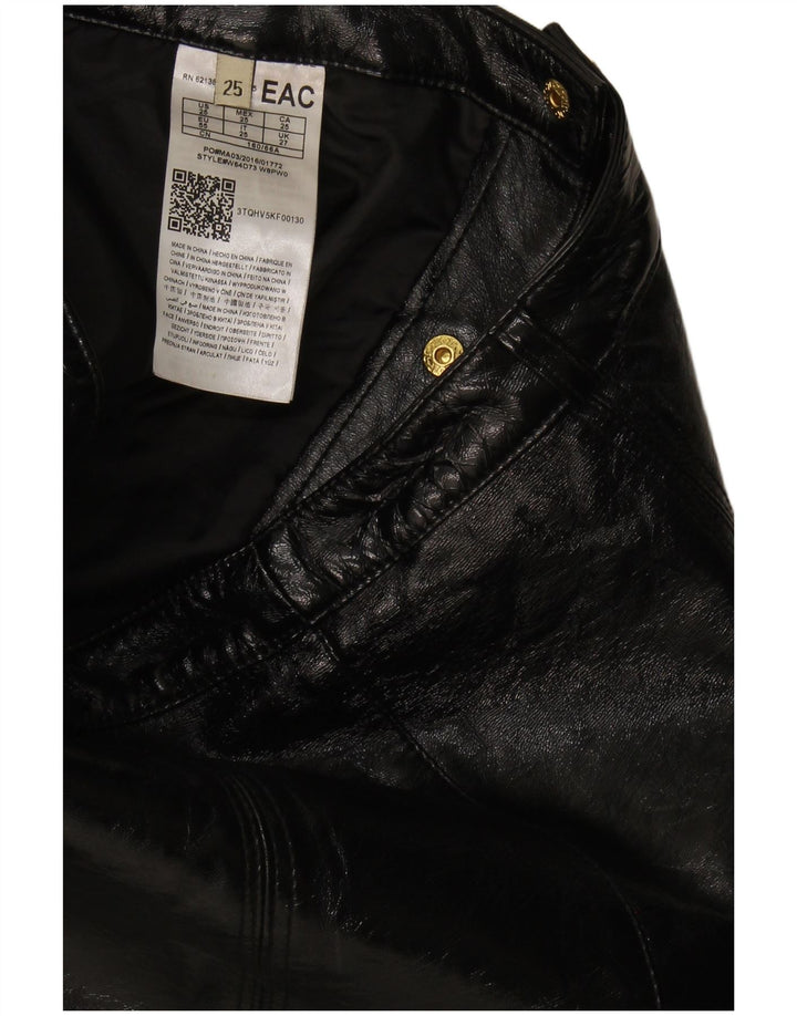 Gonna Guess da donna in ecopelle W27 piccola in polietilene nero