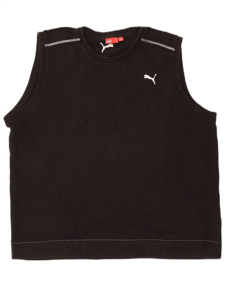 Canotta Puma da uomo 2XL nera