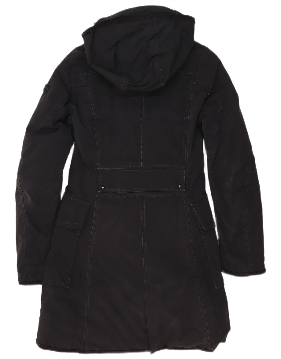 Cappotto imbottito con cappuccio da donna PEUTEREY IT 42 medio poliestere nero
