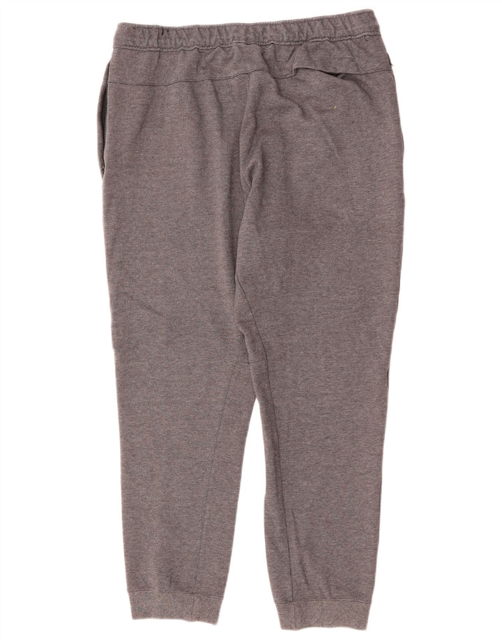 Pantaloni da tuta da uomo Nike Joggers grandi in cotone grigio