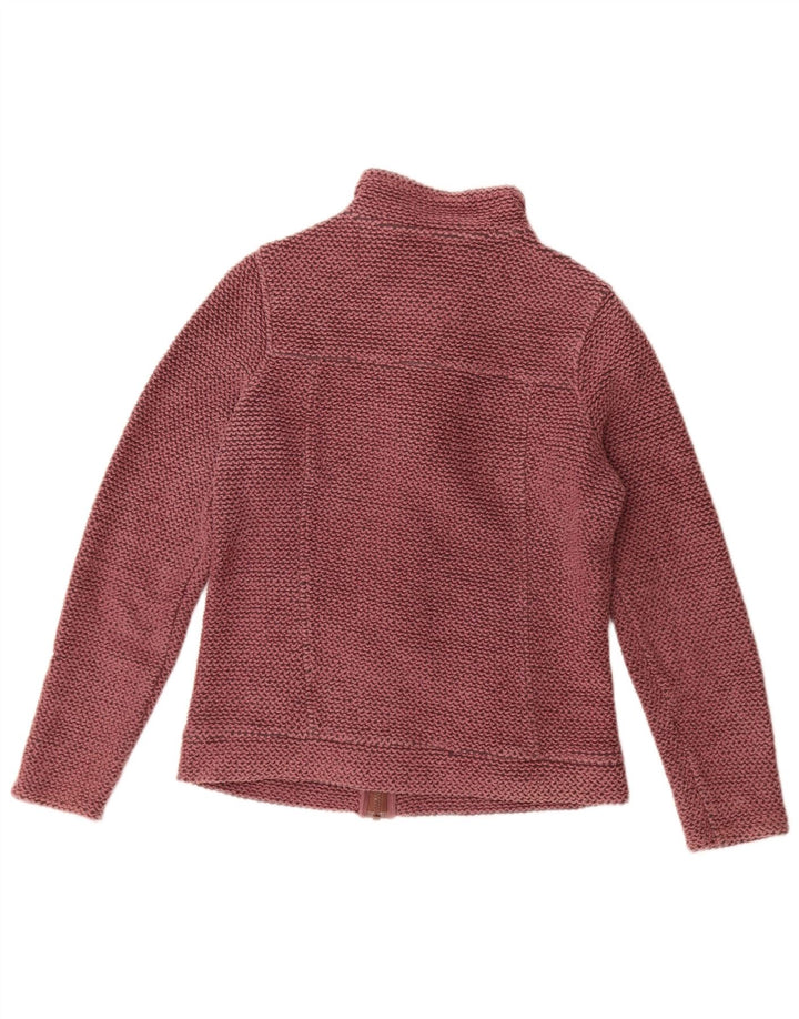 Giacca da ginnastica da donna Weird Fish UK 8 piccola in cotone rosa