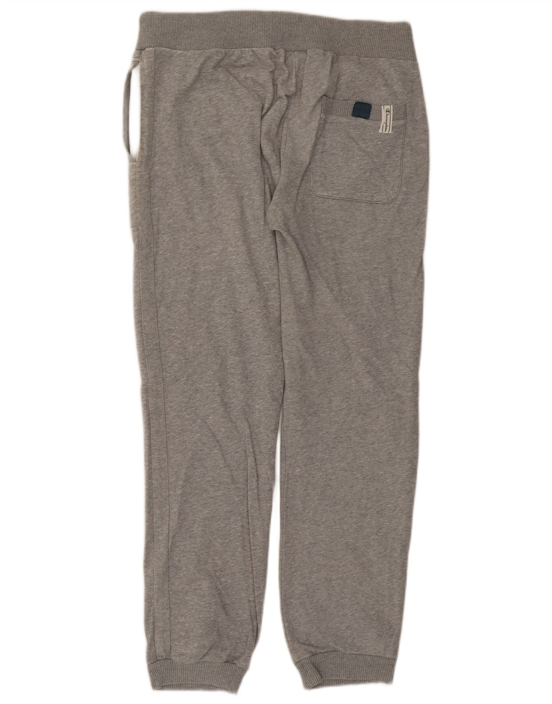 Pantaloni da tuta con grafica Champion da uomo, pantaloni da jogging, cotone grigio medio