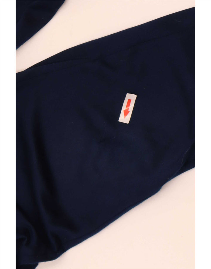 Pantaloni della tuta Adidas Climalite da ragazzo 7-8 anni in poliestere blu navy